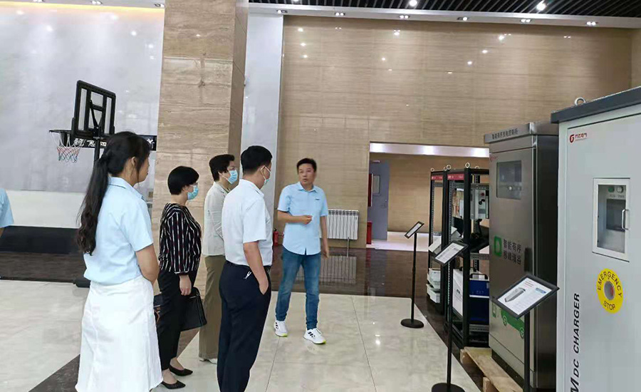 洛阳市高新区领导莅临我司调研指导